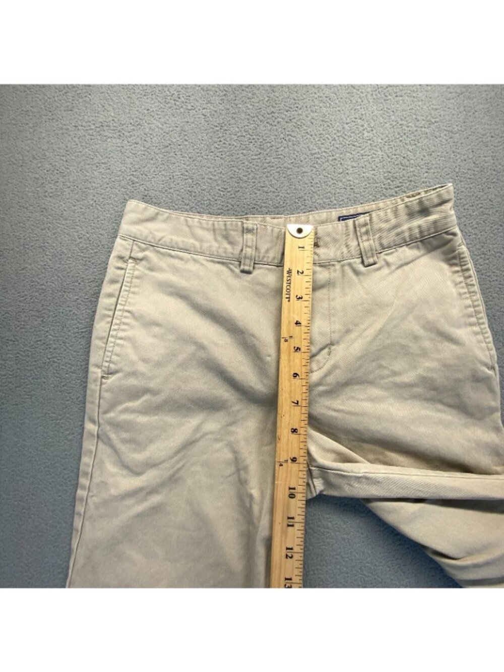 Vineyard Vines size 12 Beige Boy's pants 100% Cotton Zipper see Photos - Picture 6 of 10